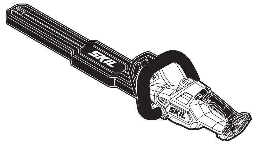 SKIL HT4222B-00 20V Cordless Hedge Trimmer