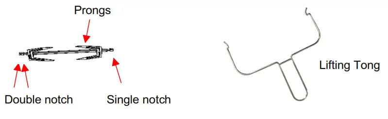 Hard Rock 1700W 14.5L Air Fryer- Rotisserie Fork 2