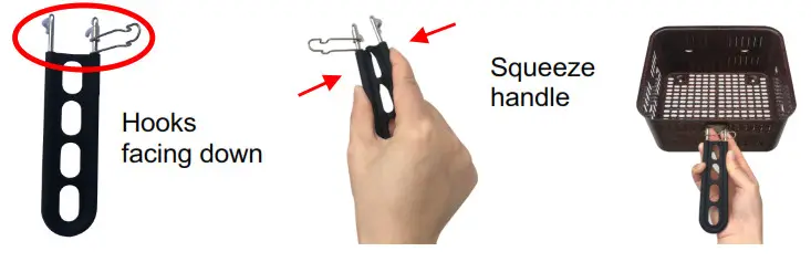 Hard Rock 1700W 14.5L Air Fryer- basket