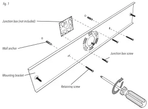 artika VAN4RA RN Ratio 4 Wall Mounted Light Fixture -fi g 1
