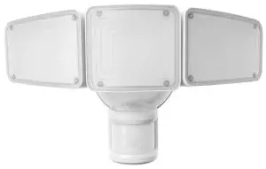 home zone ES00942G Linkable 5000LM Triple Head LED Security Light