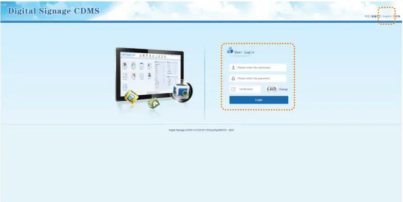 Guangzhou Youguang Optoelectronics ADMA03D Rechargeable Indoor 43 Inch LCD Signage with Wheels User Manual - Cloud CDMS server platform