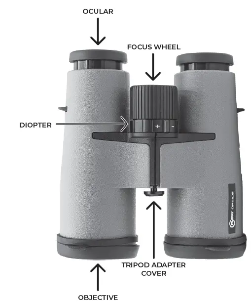 COVERT OPTICS 10x42 Binoculars-1