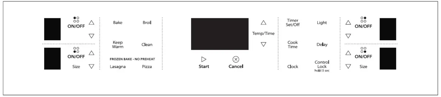 Whirlpool W11460069A Front Control Freestanding Electric Range Control