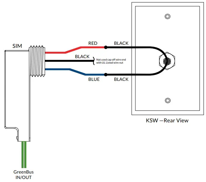 EnCELIum KSW Single Zone Wall Mounted User Interface - GreenBus