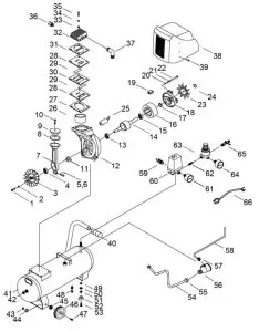 Clarke RANGER 7-550 Oil Free Air Compressor - figure 4