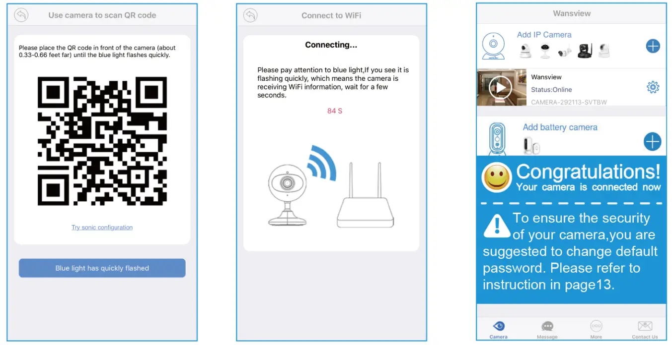 wansview K3 HD Wireless IP Camera - ip camera