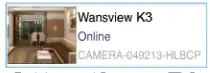 wansview K3 HD Wireless IP Camera - name