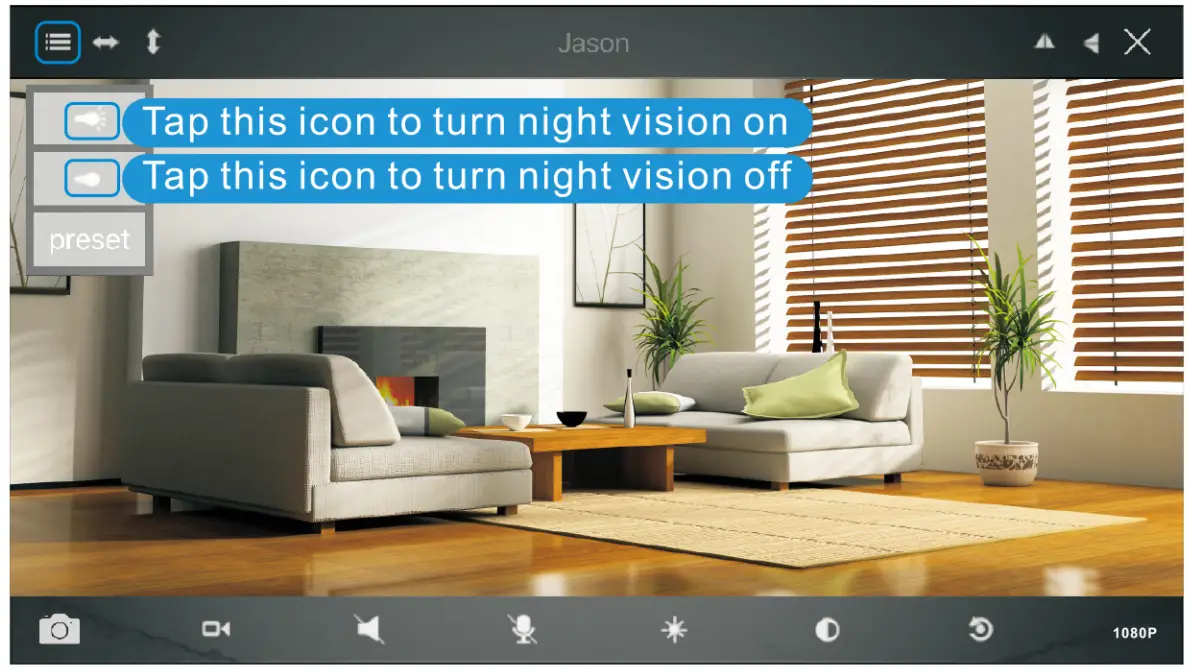 wansview K3 HD Wireless IP Camera - vision