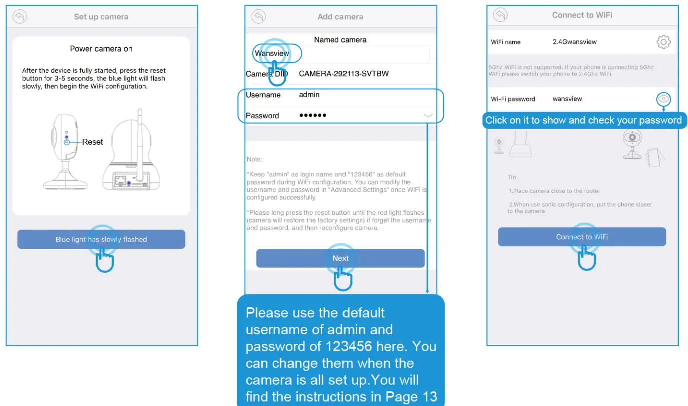 wansview K3 HD Wireless IP Camera - wirelees