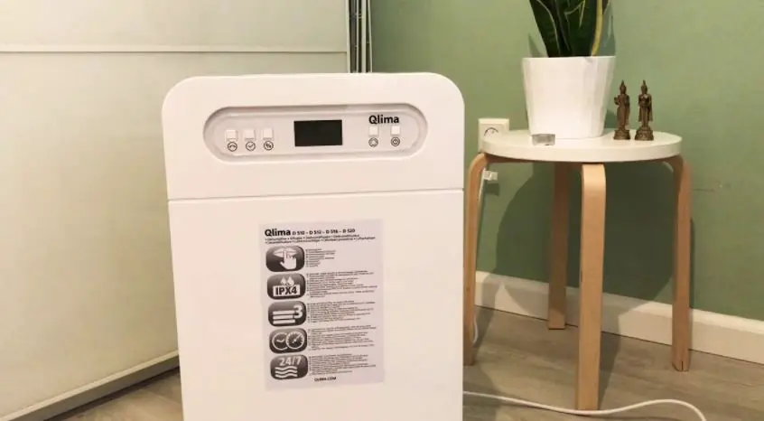 Qlima D630p Smart Wifi Dehumidifier User Manual