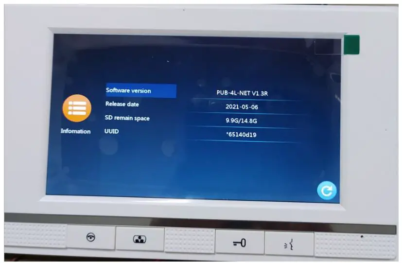 tuya Smart Life App WiFi IP Video Door Phone Video Intercom Code Keypad Instructions - Information