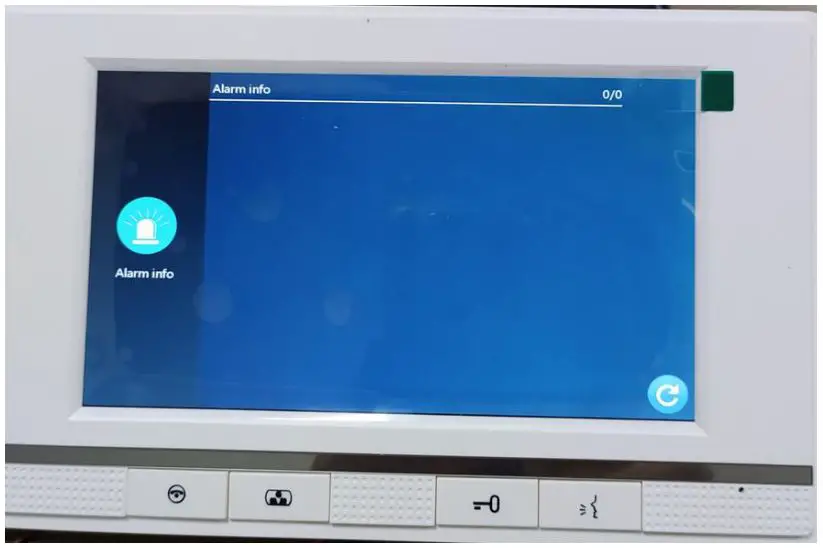tuya Smart Life App WiFi IP Video Door Phone Video Intercom Code Keypad Instructions - alarm record