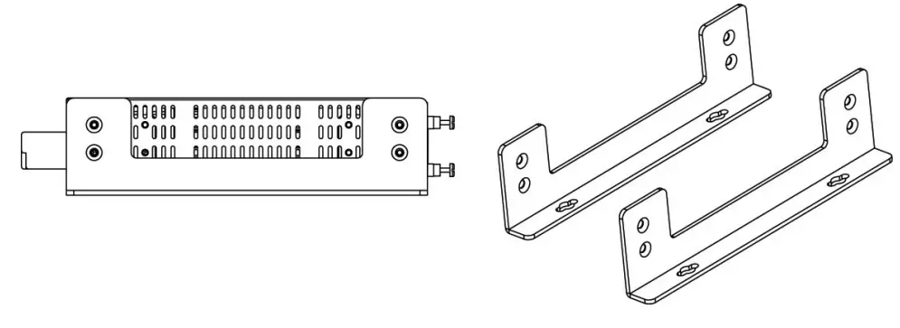 MOXA PT 7710 PowerTrans Switch - Rack Mounting 1