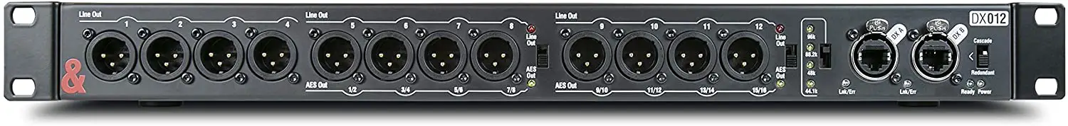 ALLEN HEATH AH-DX012 Remote Output Expander with Analog and AES Connections