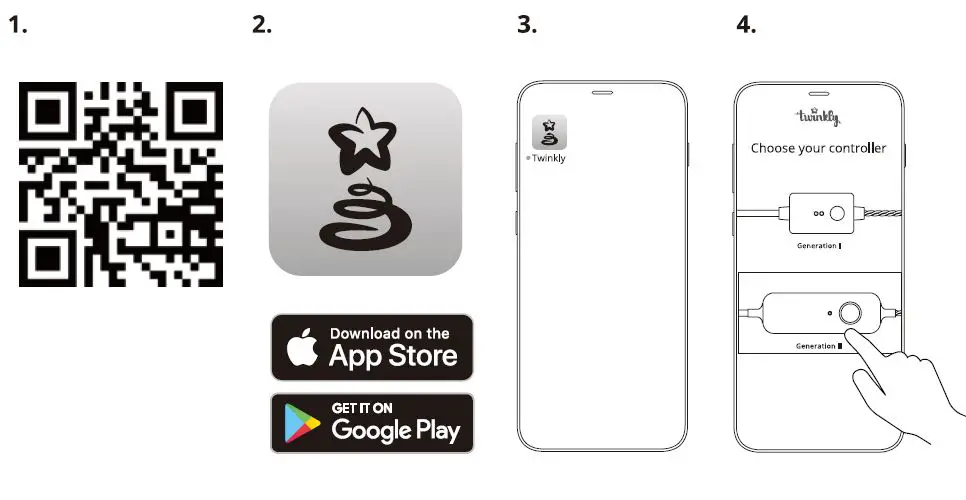 Lumations L8050057NU45 Icicle Style Smart LED Light Strings-6