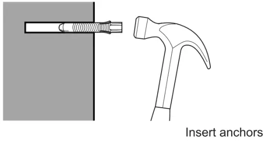 Install the Wall Mount Brackets