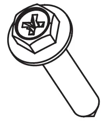 Hardware and Part List for screen Mounts