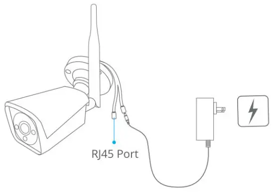 DRAGON TOUCH B0939VYKRP 3MP Add-On Wi Fi Camera - getting started