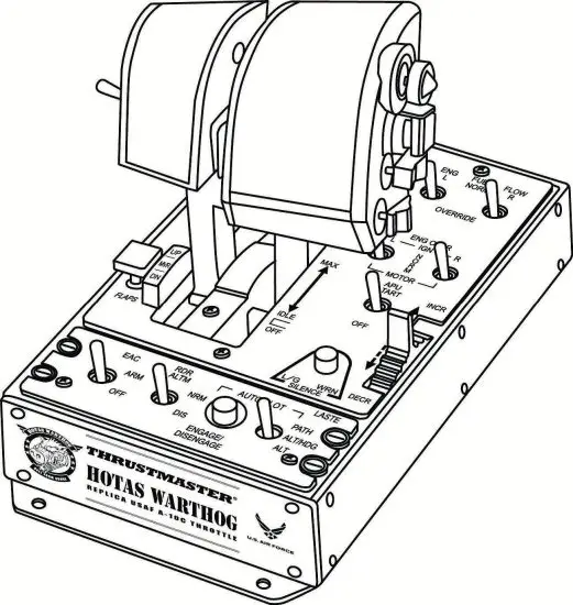 THRUSTMASTER HOTAS Warthog Dual Throttles