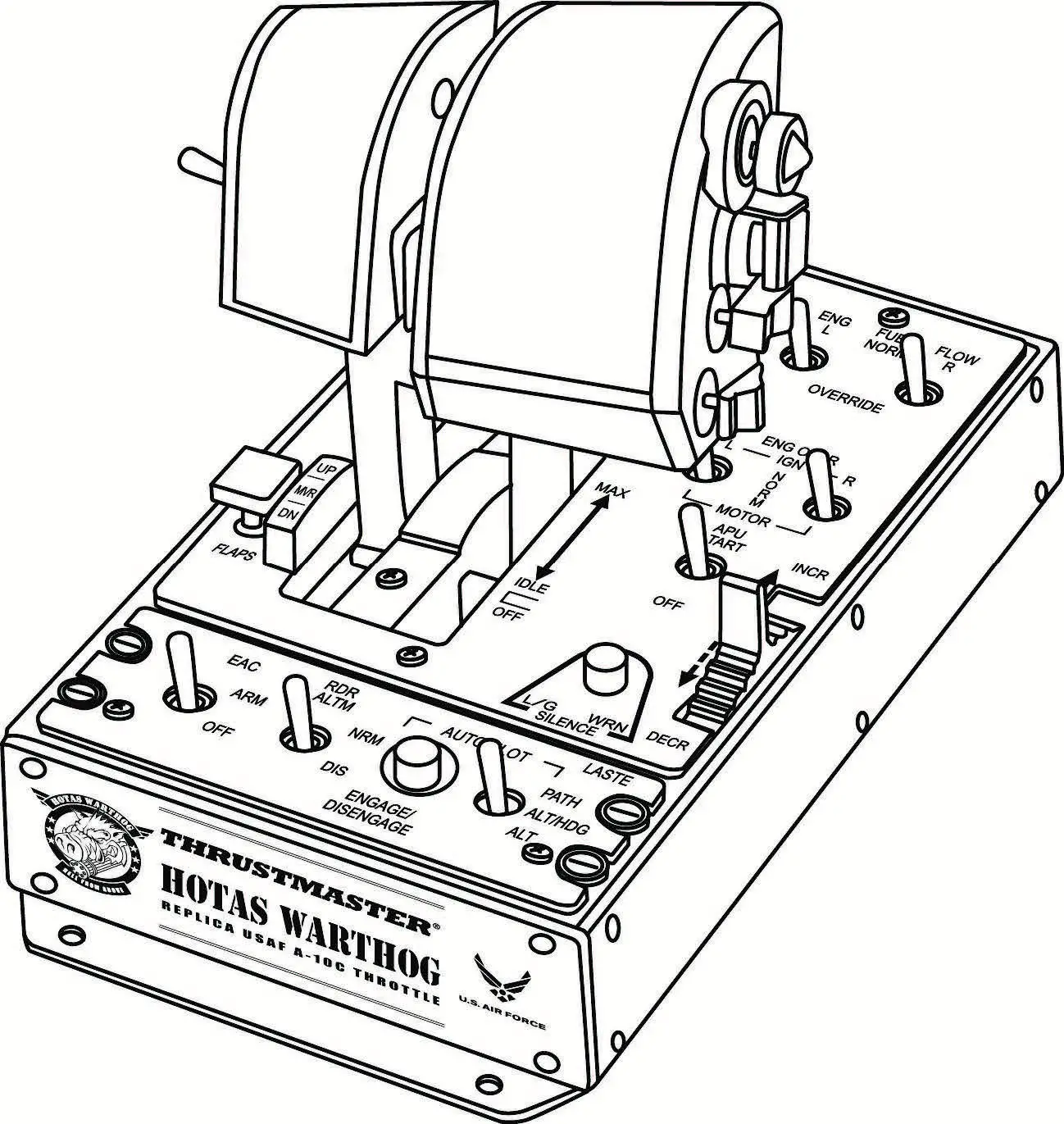 Thrustmaster Hotas Warthog Dual Throttles Instruction Manual Thrustmaster Hotas Warthog Dual Throttles Instruction Manual