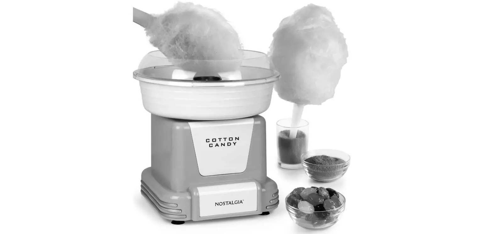 Nostalgia Pcm805prpl Purple Hard Candy Cotton Candy Maker Instruction Manual