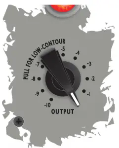 a close up of a clock