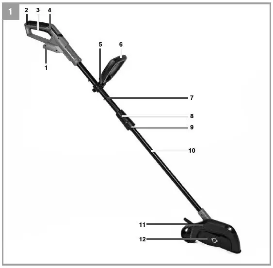 Einhell-GE-LE-18-190-Li-Cordless-Lawn-Edge-Trimmer-fig-1