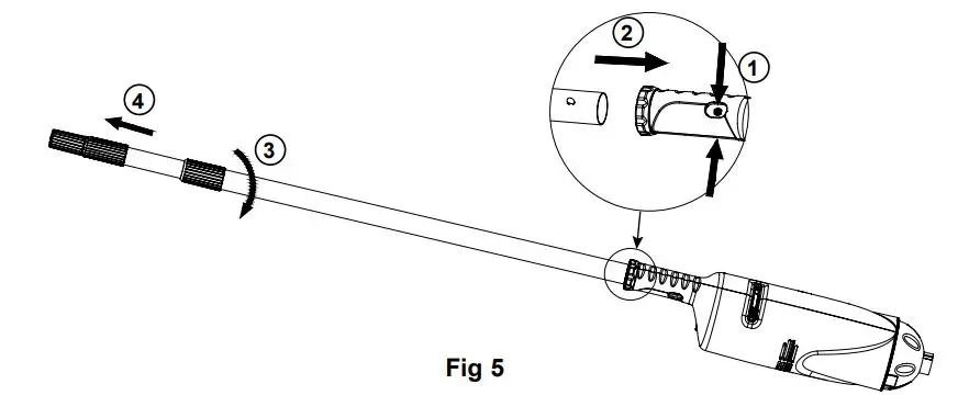 INTEX CL1704 Handheld Rechargeable Vacuum Cleaner - fig 5