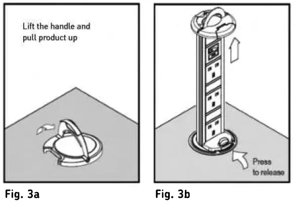 COSTCO SK006 Mount Pop Up Socket 3
