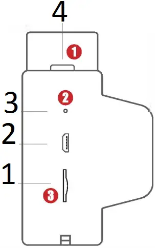 Cameras C4 Touch Screen Kids Digital Camera C