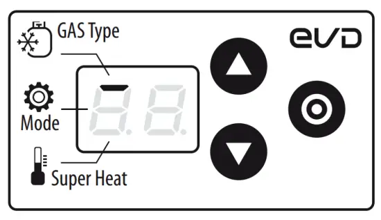 CAREL EVDM011S5 Driver For Unipolar Electronic Expansion Valve - Procedure