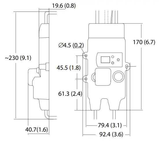 CAREL EVDM011S5 Driver For Unipolar Electronic Expansion Valve - dayagram