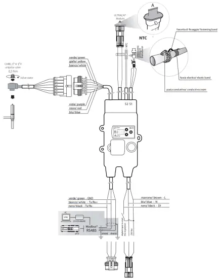 CAREL EVDM011S5 Driver For Unipolar Electronic Expansion Valve - overview