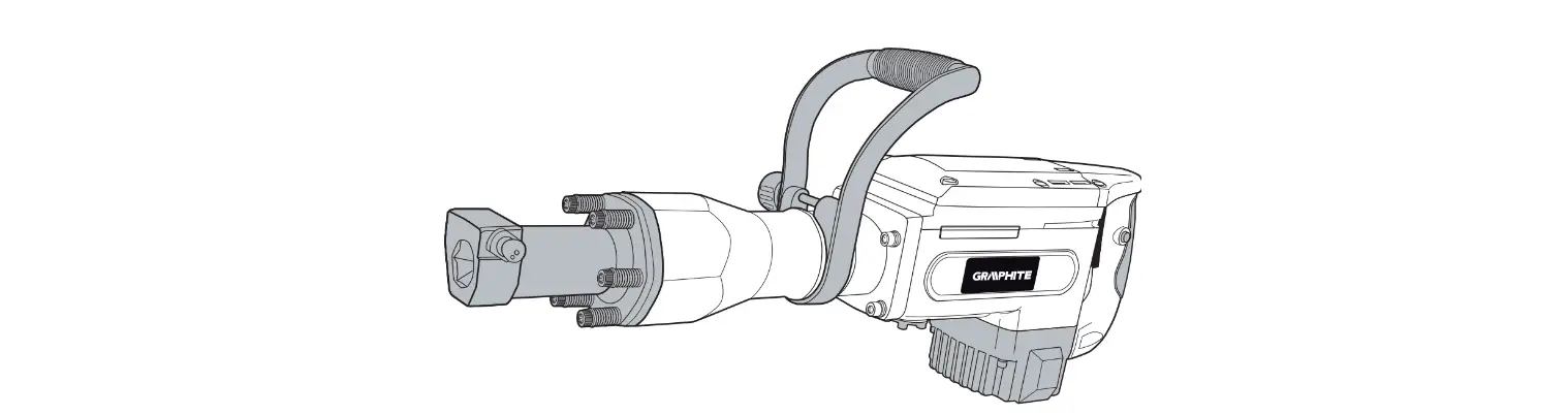 Graphite Demolition Hammer 58g867 Instruction Manual