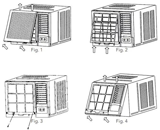 kelvinator Window Wall Manual Room Air Conditione Installation StepsV