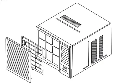 kelvinator Window Wall Manual Room Air Conditione Never use hot
