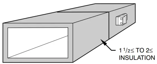 bryant SYSTXBB4ZC01 Evolution Damper Control - Insulated Rectangular Fibrous Glass Ductwork