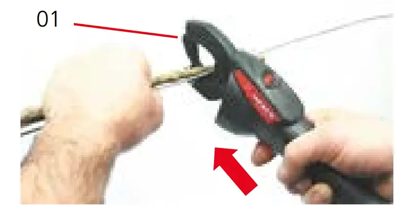 INFACO A3M V20 12V Wire Tying Machine - Fig 13