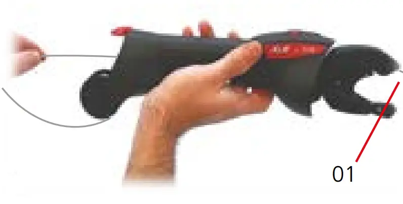 INFACO A3M V20 12V Wire Tying Machine - Fig 8