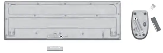 Targus KM001 Wireless Keyboard and Mouse Combo - figure 1