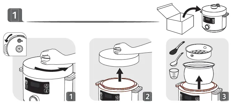 Tefal CY754 Turbo Cuisine Tastier and Faster Multicooker FIG 1
