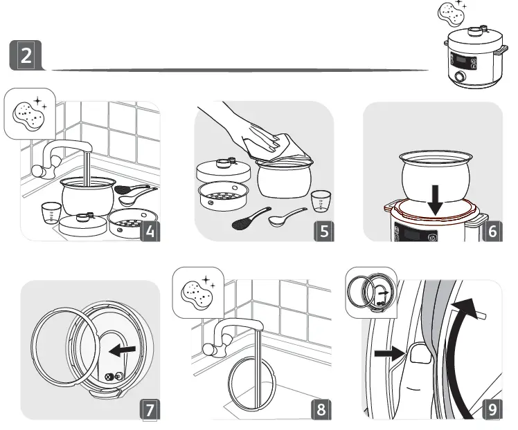 Tefal CY754 Turbo Cuisine Tastier and Faster Multicooker FIG 2