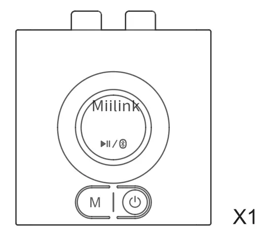 Miilink-ML200-Wireless-Audio-Receiver-Fig1
