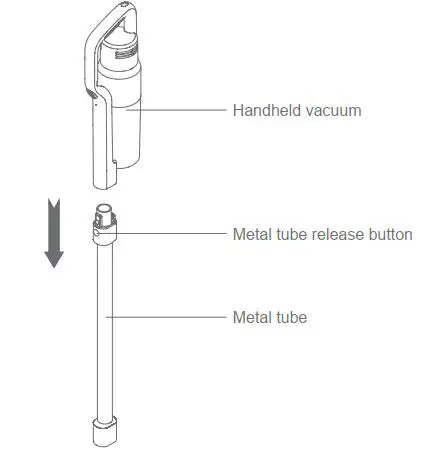 FIG 21 Disassemble electric floor head and metal tube.JPG