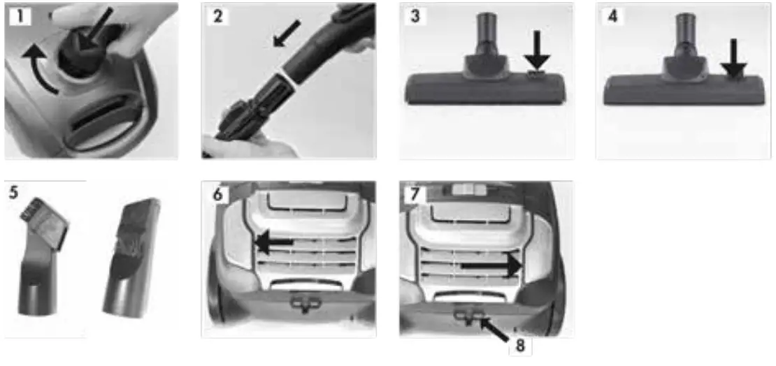 ELVITA CDS5701V Cordless Vacuum Cleaner - fig