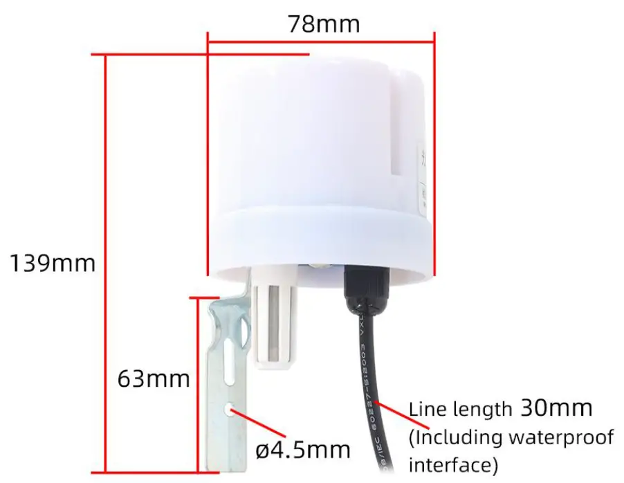 SONBUS SM5391B RS485 Interface Outdoor Temperature and Humidity Illuminance Integrated Sensor-fig1