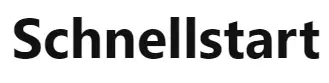 Schnellstart-logo