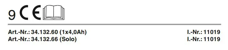 Einhell Cordless Lawn Mower Instructions - CE and Manual