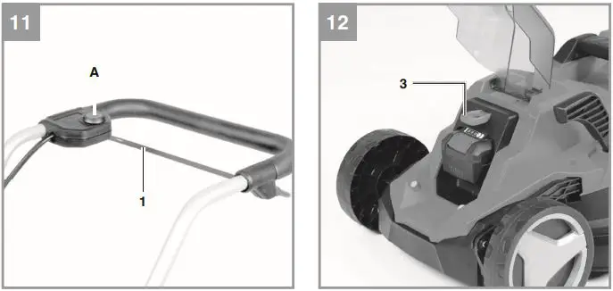 Einhell Cordless Lawn Mower Instructions - Operation